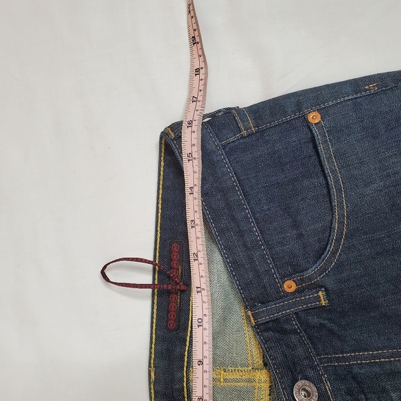 Adriano Goldschmied sz 30R the silt cigarette leg Skinny Jeans ankle length dark - Picture 11 of 12